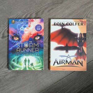 **3/$16 SALE - The Storm Runner and Airman Books
